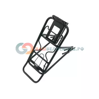 Багажник велосипедный Welt REAR CARRIER 26/27,5/29, алюминий, черный, 2018, 9333725363114