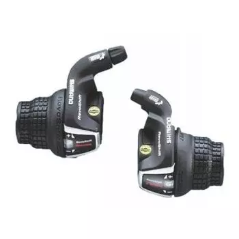 Шифтер велосипедный Shimano Tourney, RS35, правый, 7скоростей, трос 2050мм, ASLRS35R7AT