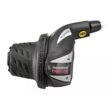 Шифтер Shimano Tourney RS36, левый, 3 (Frict) ск, трос 1800 мм, ASLRS36LNBT