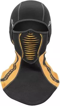 Балаклава велосипедная RockBros, зимняя, черный/оранжевый, LF7913-2