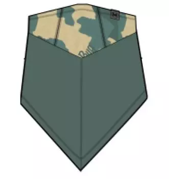 Бандана Buff Mountain Bandana Emre Silversage, US:one size, 132534.313.10.00