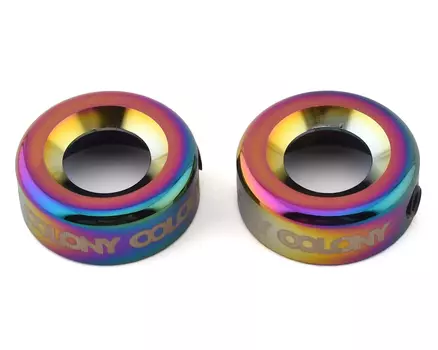 Баренды Colony Konka Bar Ends (пара) 7075T6 радужные, I15-915, 03-002246