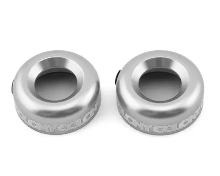 Баренды Colony Konka Bar Ends (пара) 7075T6 серебристые, I15-910, 03-002245