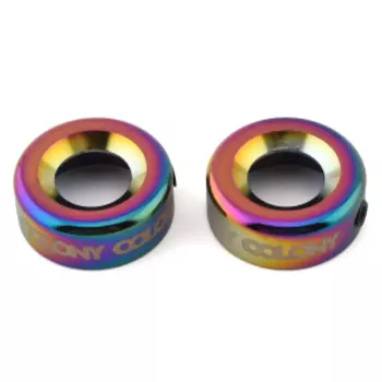 Баренды Colony Konka Bar Ends (пара) 7075T6 радужные, I15-915, 03-002246