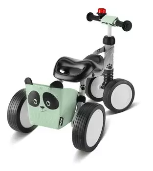 Беговел-каталка Puky Wutsch Panda, 1,5+, grey/mint, 3027