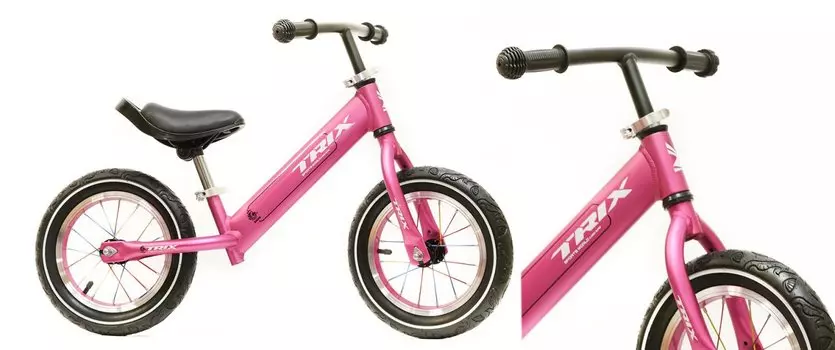 Беговел TRIX, диаметр колес:12", алюминий, фиолетовый, CT-96 (фиолетовый)