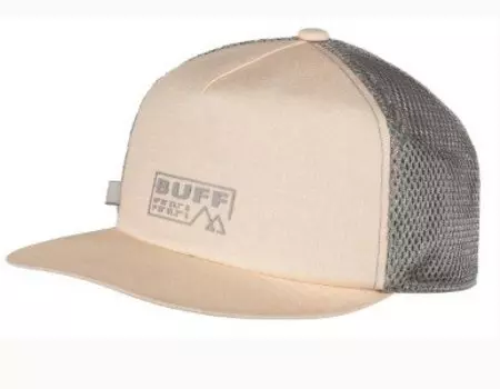 Бейсболка Buff Pack Trucker Cap Solid Sand, one size, 125358.302.10.00