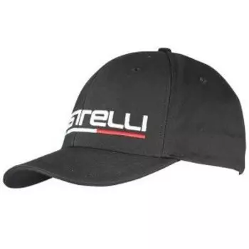 Бейсболка Castelli Classic, черный/белый, 4518103