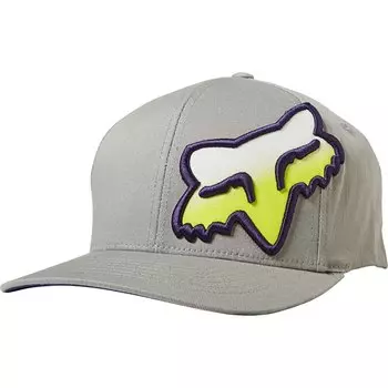 Бейсболка Fox Honr Flexfit Hat Grey 2020