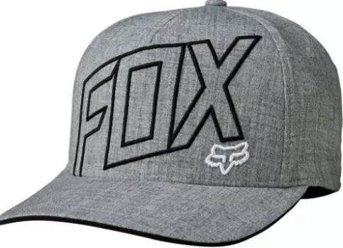 Бейсболка Fox Three 60 Flexfit Heather, серый