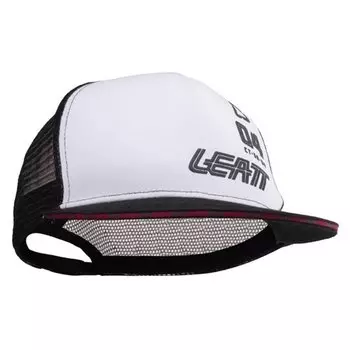 Бейсболка Leatt Trucker Cap, Black/White, 2025, 5024400130