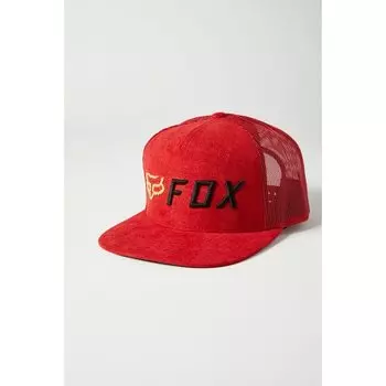 Бейсболка велосипедная FOX Apex Snapback Hat, Chili