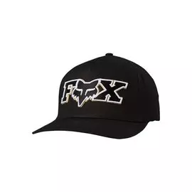 Бейсболка велосипедная FOX Ellipsoid Flexfit Hat, Black/Yellow