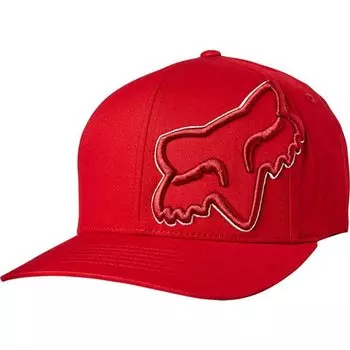 Бейсболка велосипедная FOX Episcope Flexfit Hat, Red/White