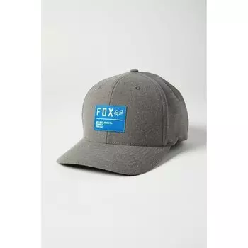 Бейсболка велосипедная Fox Non Stop Flexfit Hat, pewter, 2021 (Размер: S/M)