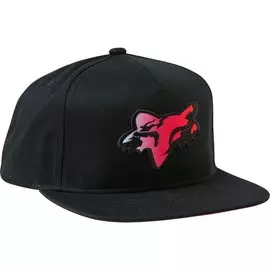 Бейсболка велосипедная Fox Pyre Snapback Hat Black 2021