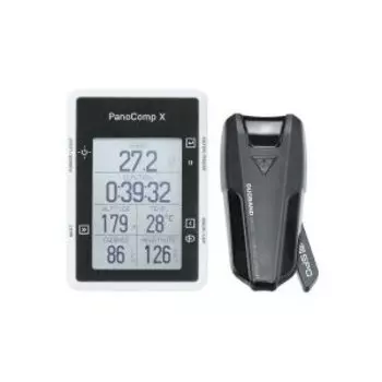 Велокомпьютер TOPEAK PanoComp X Bluetooth Smart, беспроводной, чёрный, TPB-CSC02-B1
