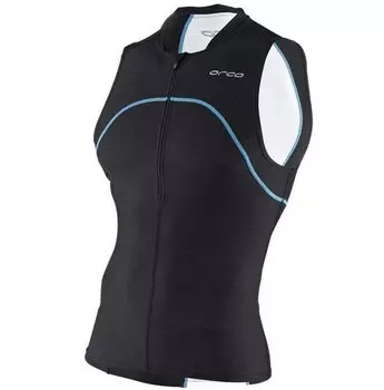 Безрукавка для триатлона Orca 226 Tri Tank, черно-голубой, 2014, AVD1 (Размер M)