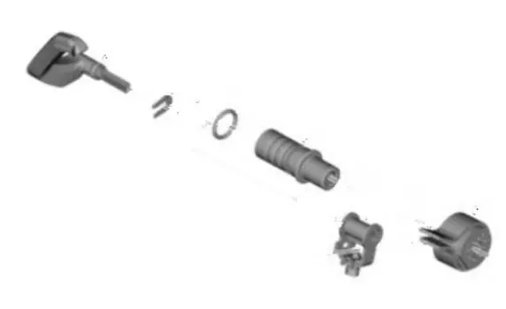 Блок стабилизатора Shimano RD+ к заднему переключателю RD-M9100-GS, Y3FA98100
