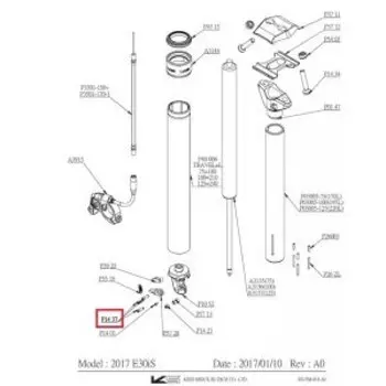 Болт фиксации рычага привода KS Lever/Actuator Pivot Pin, P1437