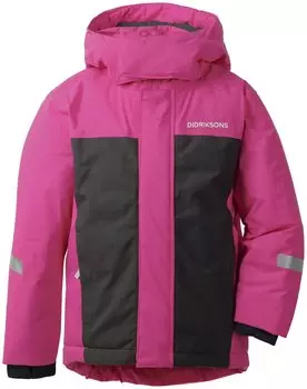 Куртка детская Didriksons MIRAZ KIDS JACKET, неоновый розовый, 502650
