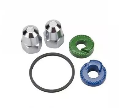 Детали к планетарной втулке SHIMANO, стопорные шайбы 8R/8L, колпачковые гайки ISMS7050001