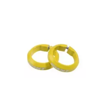 Фиксаторы велосипедные Giant, для грипс, желтый, 190000173