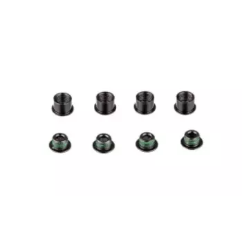 Бонки велосипедной системы M-WAVE, сталь, 4 штуки, в комплекте гайка M8x5.5 мм, болт M8x8.5 мм, 5-356291