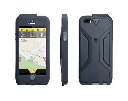 Бокс TOPEAK для iPhone 5/5s, водонепроницаемый, чёрно-серый, TRK-TT9838BG