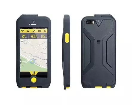 Бокс водонепроницаемый Topeak для iPhone 5, черно-жёлтый, TT9838BY