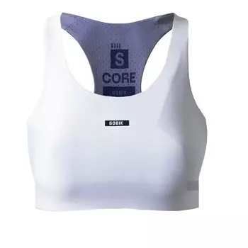 Бра (топ) GOBIK SPORTS BRA CORE WOMEN SALT, белый, 15-03-001-011 (Размер: M, Цвет: Белый)