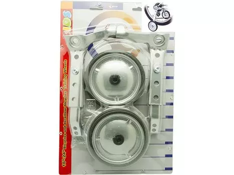 Приставные колеса TBS SM-283-WASP, пластик, 5" для 16-24", нагрузка на 40кг, SM-283-WASP