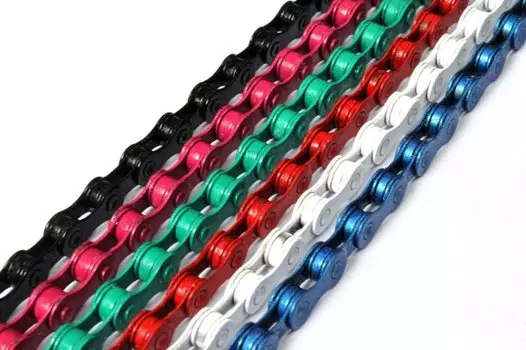 Цепь для велосипеда с замком CLARK`S C410TP, 1/2"x1/8", 1 скорость/BMX, 112 звеньев, зеленая, 3-137