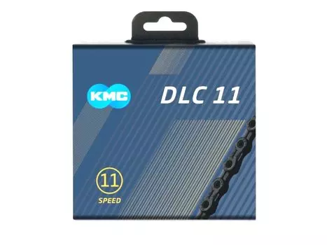 Цепь KMC DLC X11SL, 11 скоростей, 118 звеньев, Black, BD11B0118