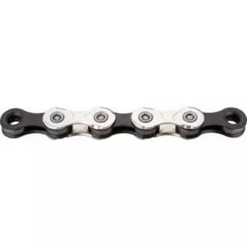 Цепь KMC X12, 12 скоростей, 126 звеньев, серебрянный/черный BX12NB126