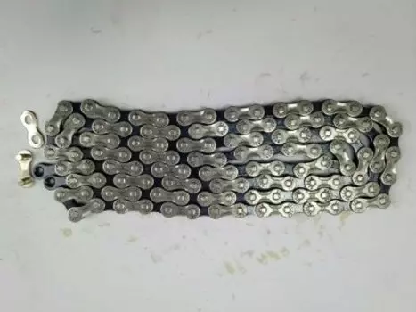 Цепь ROXTER Z50, 7 скоростная, 1/2x3/32"x116L, индексная, серая, с соединительным звеном, Z50