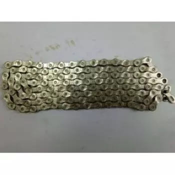 Цепь ROXTER Z90, 9 ск, 1/2x3/32"x116L, индексная, серебристая, с соеденительным звеном, Z90