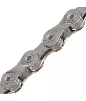 Цепь велосипедная 116 звеньев, 1/2x11/128 KMC X9, silver/silver