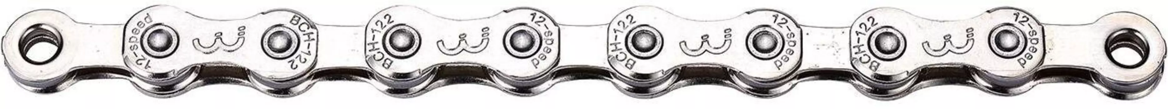 Цепь велосипедная BBB Chain PowerLine, 12 speed, 126 звеньев, Nickel, серый, 2020, BCH-122
