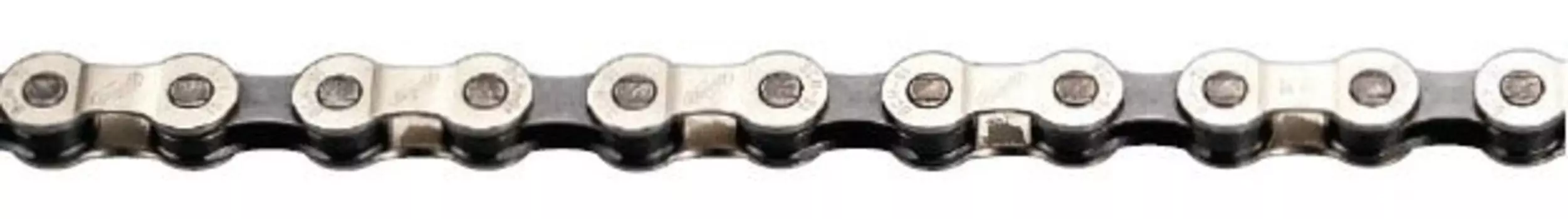 Цепь велосипедная BBB PowerLine, 10 скоростей, 114 звеньев, серый/металл, BCH-102