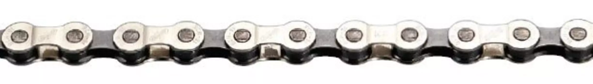 Цепь велосипедная BBB PowerLine, 8 скоростная, 114 звеньев, серый/металл, 320 г, BCH-81