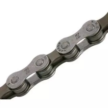 Цепь велосипедная KMC, 7 скоростей, 1/2"X3/32"Х116, серая/коричневая, KMC Z7 OEM