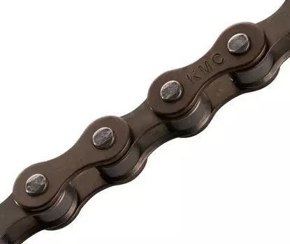 Цепь велосипедная KMC S1, 1/2"х1/8", 100 звеньев, 570100