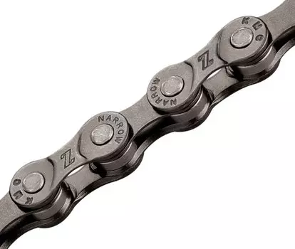 Цепь велосипедная KMC Z8.1, 1/2"х3/32", для 7-8 скоростей, 106 звеньев, с замком CL371, 570095