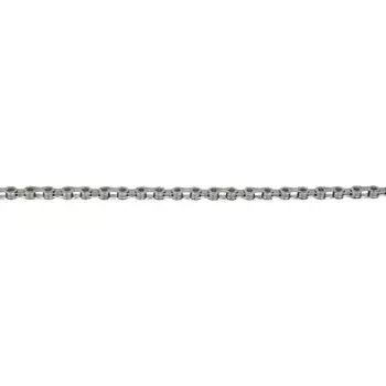 Цепь велосипедная КМС 11/128" 9ск. 122 звена, 6,6мм, с замком, антикоррозионное покрытие, серебристая, 5-306136