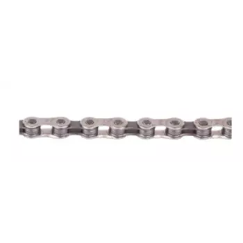 Цепь велосипедная КМС 1/2"х3/32" Z-8.3, с замком, никелевое покрытие, 8 скоростей, 5-303701