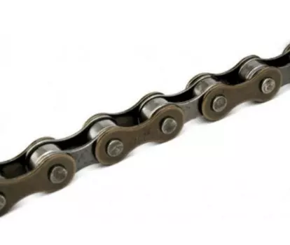 Цепь велосипедная КМС Z1eHX 1/2x1/8"x112L FOR 1-SPD, односкоростная, для BMX, в индивидуальной упаковке