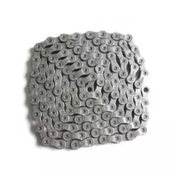 Цепь велосипедная РЕПЛИКА Shimano HG73, 9 скоростей, 116 звеньев, замок цепи, серебристая, FKCH739116