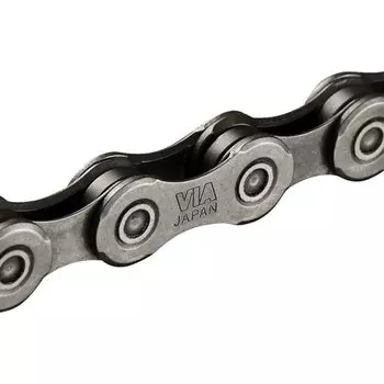 Цепь велосипедная SHIMANO E8000, 11скоростей, 138 звеньев, с замком цепи, ICNE800011138Q
