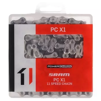 Цепь велосипедная SRAM PC X1, 11 скоростей, PowerLock, 118 звеньев, УТ000091042